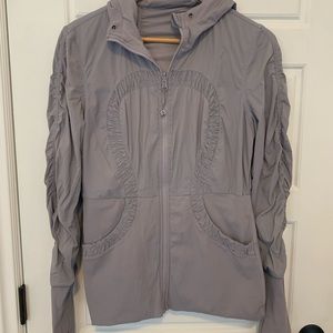 Light Grey Lululemon jacket